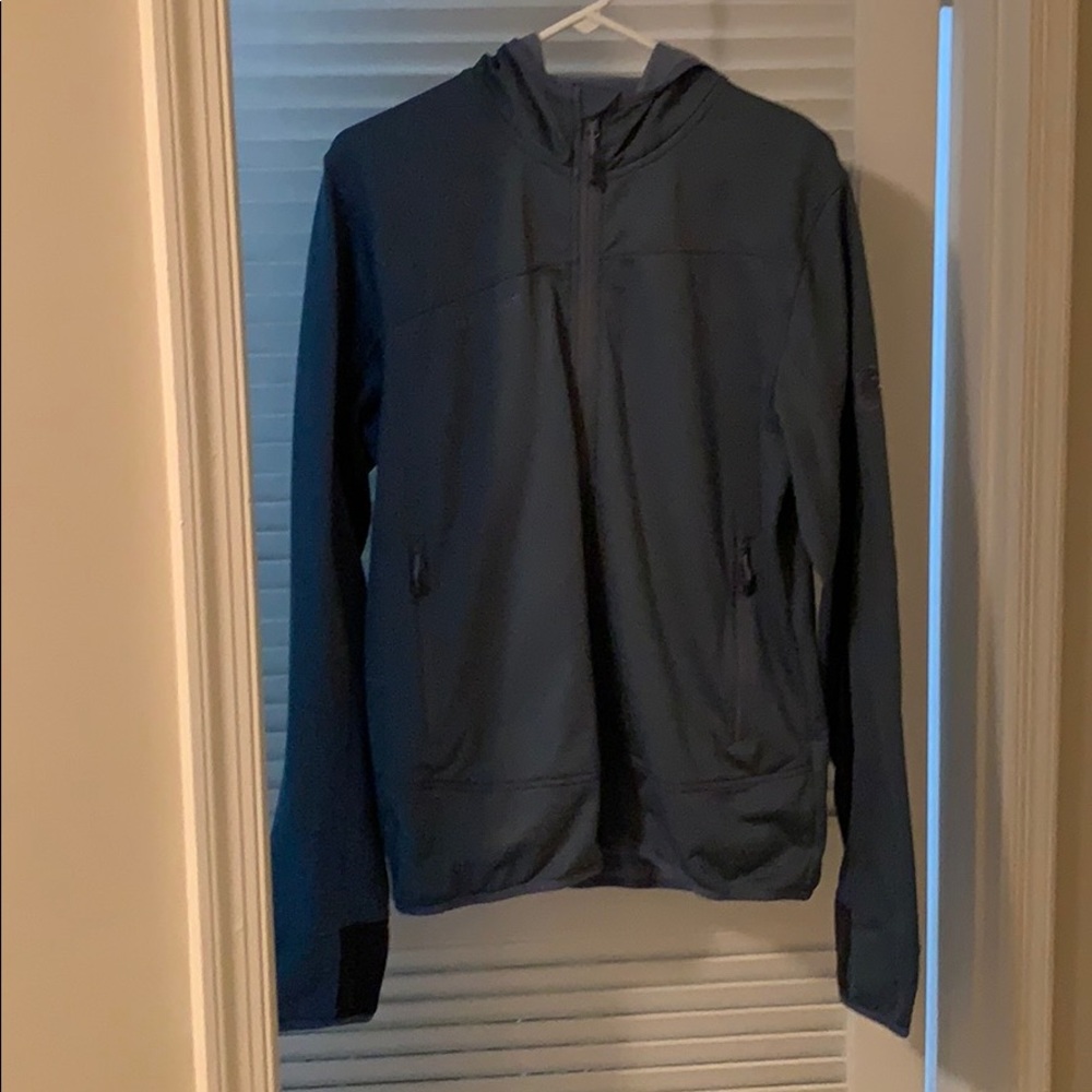 Mammut L Men’s light blue hoodie